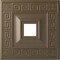Ekena Millwork Eris Ceiling Medallion (Fits Canopies up to 9 7/8"), 18"W x 18"H x 3 1/2"ID x 1 1/8"P, Warm Silver CM18ERWSS - alternate 1